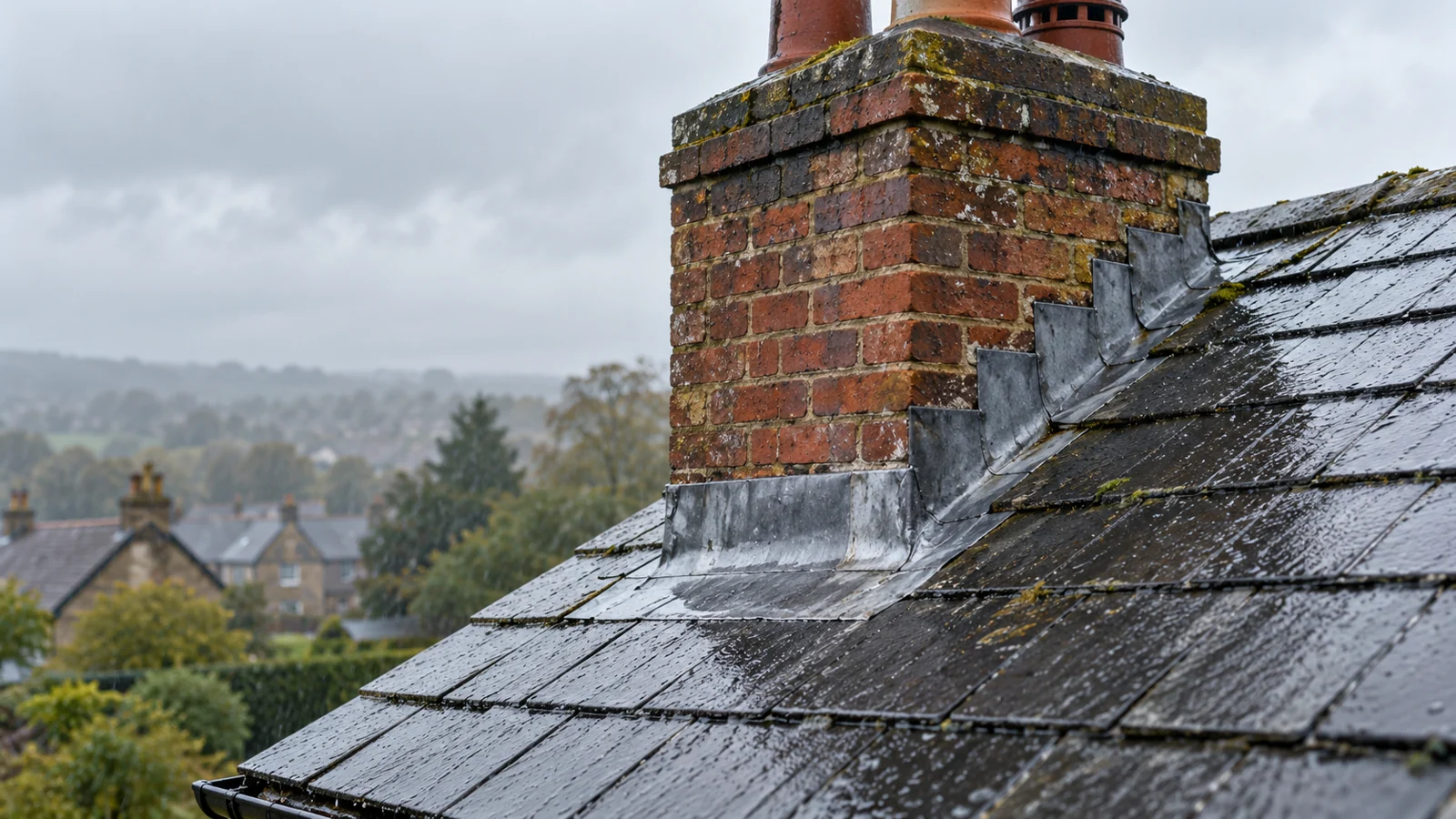 Photographic illustration relating to Why is damp appearing around a chimney breast?