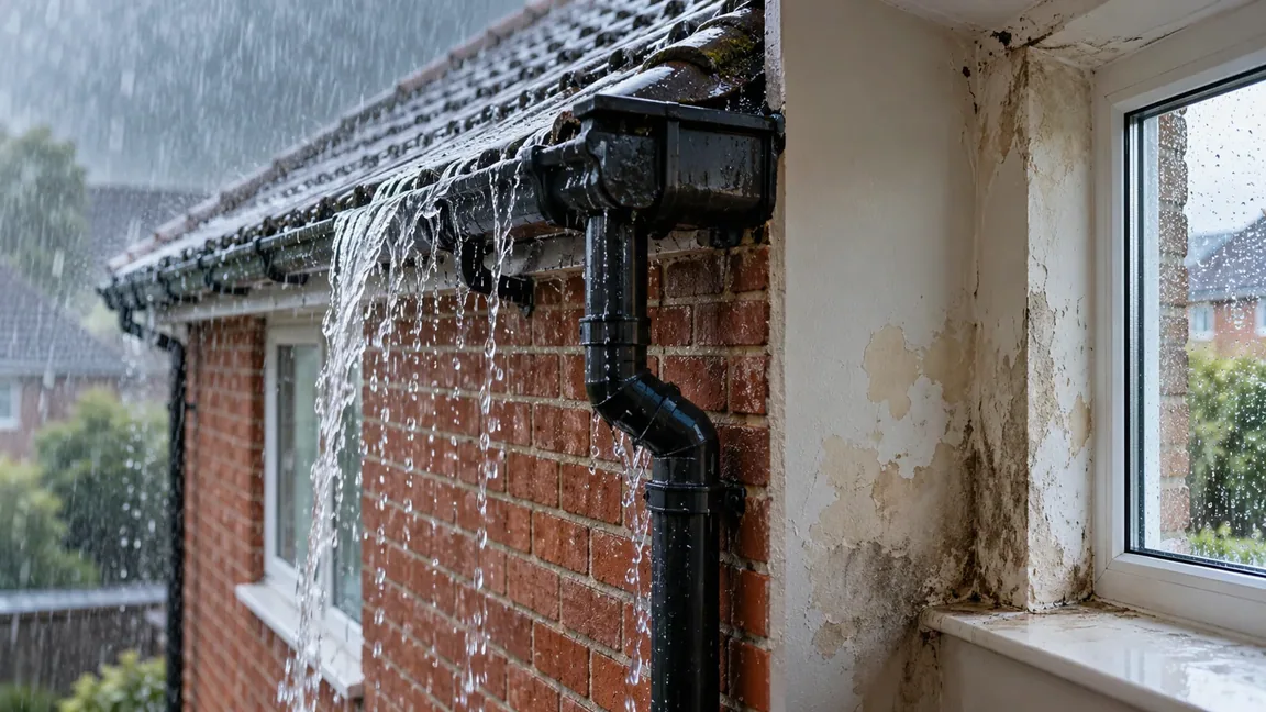Photograph illustrating penetrating in a UK home