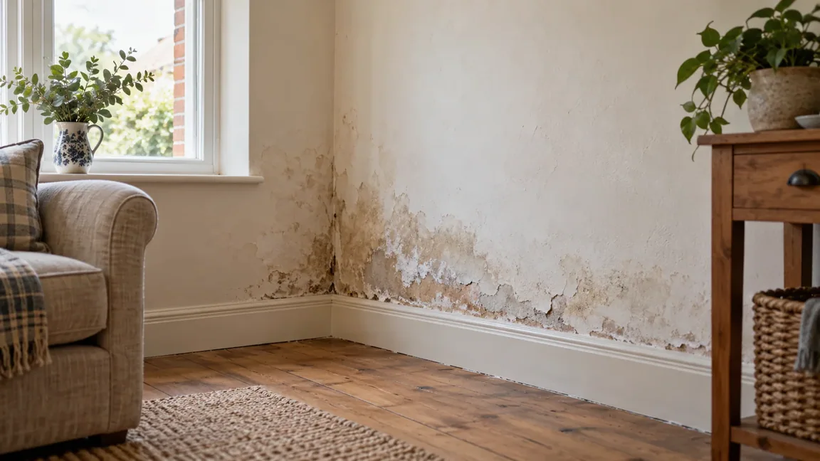 Photograph illustrating rising in a UK home