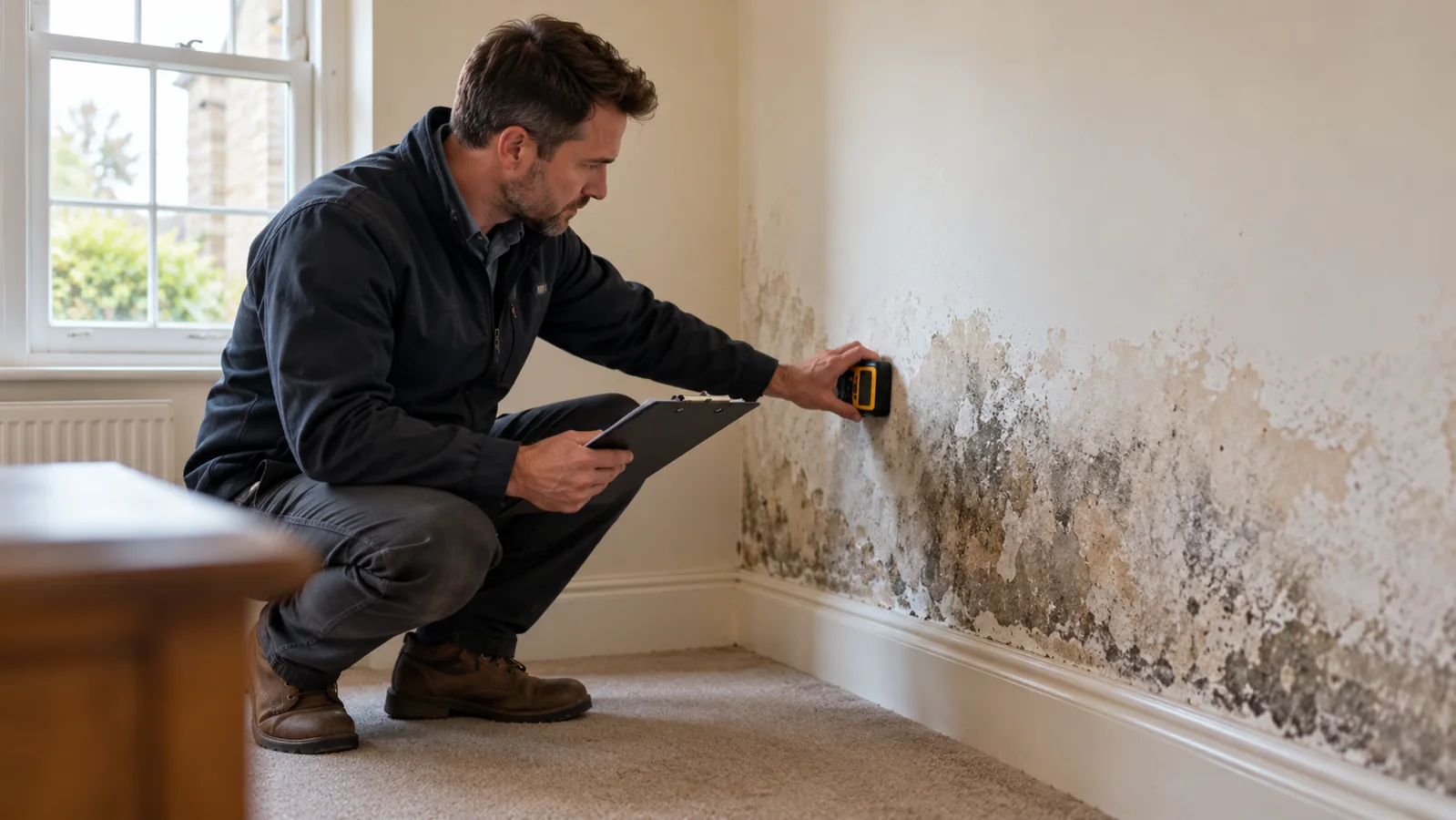 Damp survey and repair guidance
